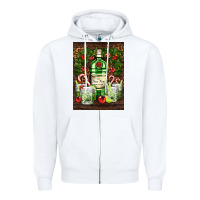 White gin tonic cocktail Zipper Hoodie - AdoDesignShop