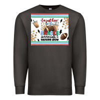 Smoke i'm just here for the snacks Premium Sweatshirt - MaliasSmallBusiness