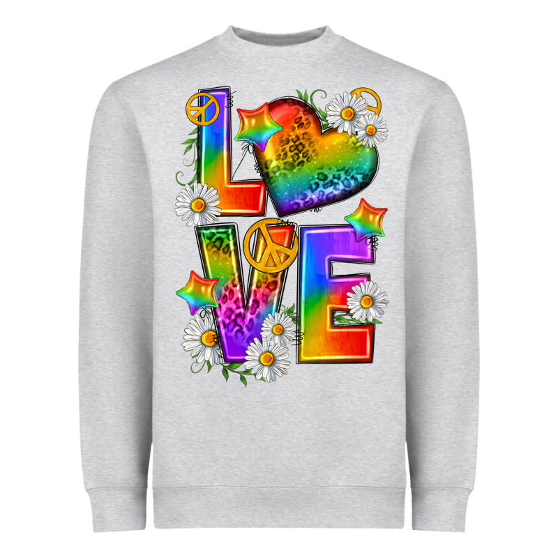Pride Love Heavyweight Sweatshirt by texasbilliewilder | Teevron