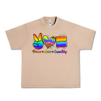 Burro peace love equality Urban Heavy Tee - Zillion Design Studio