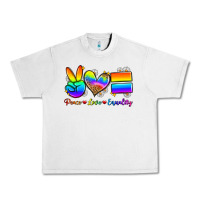 Lunar Rock peace love equality Urban Heavy Tee - Zillion Design Studio