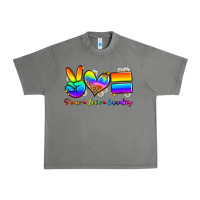 Tornado peace love equality Urban Heavy Tee - Zillion Design Studio