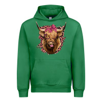 Emerald Highland cow Urban Hoodie - Bettercallsaul