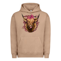 Pigment Burro Highland cow Urban Hoodie - Bettercallsaul