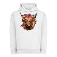 Pigment Lunar Rock Highland cow Urban Hoodie - Bettercallsaul