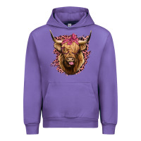 Tulip Highland cow Urban Hoodie - Bettercallsaul