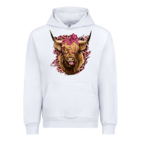 White Highland cow Urban Hoodie - Bettercallsaul