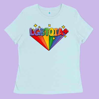 Lgbtqıa  Pride Week Ladies Tee Designed By Adodesignshop