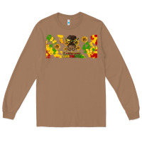 Toasted Coconut celebrate juneteenth libbey glass Long Sleeve Tee - HRA Design Shop