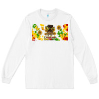 White celebrate juneteenth libbey glass Long Sleeve Tee - HRA Design Shop
