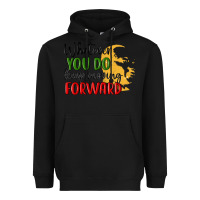 Black whatever you do keep moving forward martin luther Heavyweight Hoodie - MaliasSmallBusiness