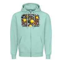 Seafoam lacrosse background Zipper Hoodie - JahusDesignShop
