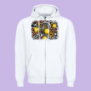 Lacrosse Background Zipper Hoodie Designed By Jahusdesignshop