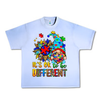 Grape Ice it's ok to be different autism gnome Urban Heavy Tee - Zillion Design Studio