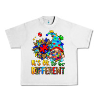 Lunar Rock it's ok to be different autism gnome Urban Heavy Tee - Zillion Design Studio