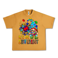 Peanut Butter it's ok to be different autism gnome Urban Heavy Tee - Zillion Design Studio