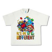 Pistachio it's ok to be different autism gnome Urban Heavy Tee - Zillion Design Studio