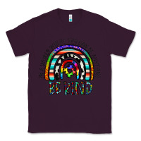 Plum in a world where you can be anything be kind Classic Tee - CowhideDigitalArt