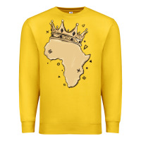 Lemon africa with crown Premium Sweatshirt - MaliasSmallBusiness