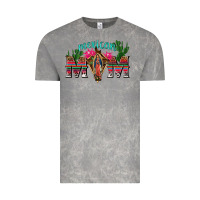 Cloud Rock mexican mom with cactus Vintage Tee - texasbilliewilder