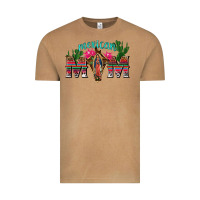 Vintage Camel mexican mom with cactus Vintage Tee - texasbilliewilder
