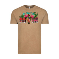 Vintage Coffee mexican mom with cactus Vintage Tee - texasbilliewilder