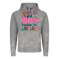 Cloud Rock just a girl boss building her empire Vintage Hoodie - texasbilliewilder