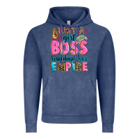 Vintage Denim just a girl boss building her empire Vintage Hoodie - texasbilliewilder