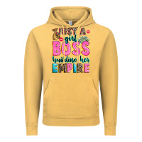 Just A Girl Boss Building Her Empire Vintage Hoodie | Teevron