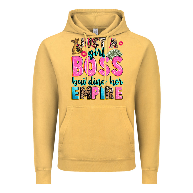 Just A Girl Boss Building Her Empire Vintage Hoodie by texasbilliewilder | Teevron