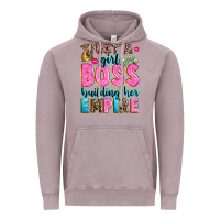 Vintage Zinc just a girl boss building her empire Vintage Hoodie - texasbilliewilder