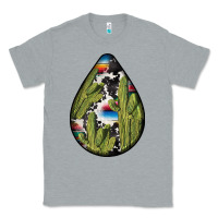 Heather Grey mexican teardrop  3 Classic Tee - BundleAndBundleShop