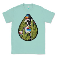 Seafoam mexican teardrop  3 Classic Tee - BundleAndBundleShop
