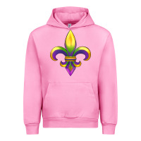 Fuchsia Pink mardi gras Urban Hoodie - RanaPortraitStore