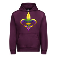 Mauve Wine mardi gras Urban Hoodie - RanaPortraitStore