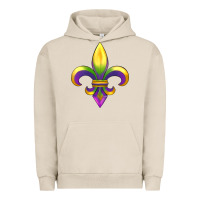 Pigment French Oak mardi gras Urban Hoodie - RanaPortraitStore