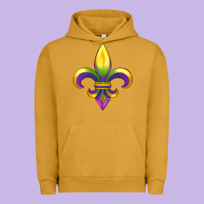 Mardi Gras Urban Hoodie Designed By Ranaportraitstore