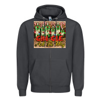 Smoke GIN GLE Christmas gin bottles Zipper Hoodie - AdoDesignShop