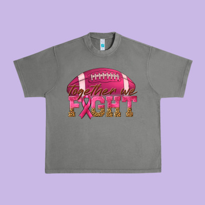 Together We Fight Urban Heavy Tee Designed By Texasbilliewilder