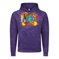 Cloud Purple taco fiesta Vintage Hoodie - Zillion Design Studio