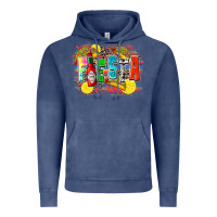 Vintage Denim taco fiesta Vintage Hoodie - Zillion Design Studio