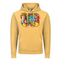 Vintage Mustard taco fiesta Vintage Hoodie - Zillion Design Studio
