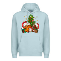Blue Mist christmas sports bbs Premium Hoodie - BundleAndBundleShop