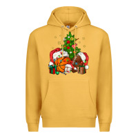Mustard christmas sports bbs Premium Hoodie - BundleAndBundleShop