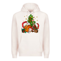 Pale Pink christmas sports bbs Premium Hoodie - BundleAndBundleShop