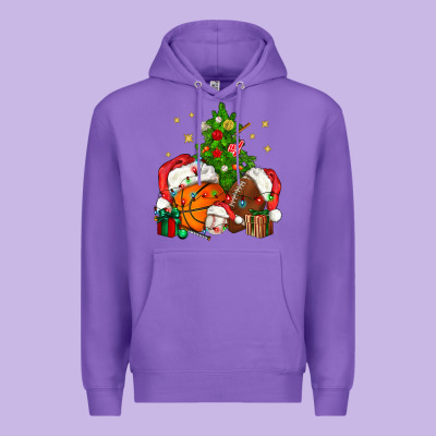 Christmas Sports Bbs Premium Hoodie Designed By Bundleandbundleshop
