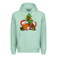 Seafoam christmas sports bbs Premium Hoodie - BundleAndBundleShop