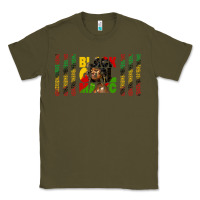 Army Green black girl magic libbey glass Classic Tee - HRA Design Shop