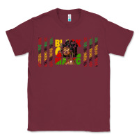 Burgundy black girl magic libbey glass Classic Tee - HRA Design Shop