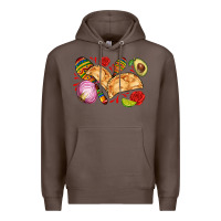Coffee empanadas roses onion lime and avocado Premium Hoodie - AdoDesignShop